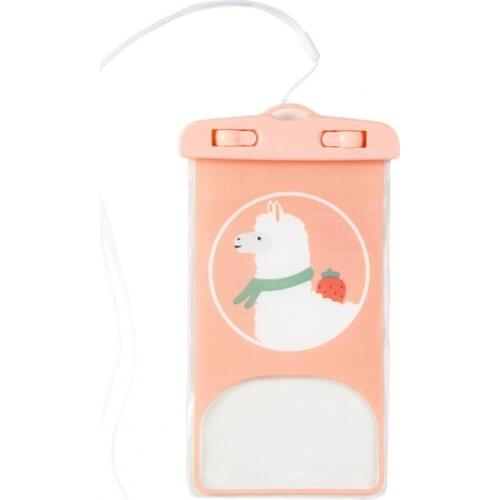 Fashion Phone Storage Bag 4 Colors Waterproof Convenient ABS Dust-proof Sand-proof Swimming Dry Pouch Cover for Outdoor Swimming