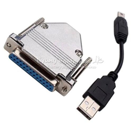 USB to Parallel Adapter USB CNC Router Controller For MACH3 LY-USB100 UC100