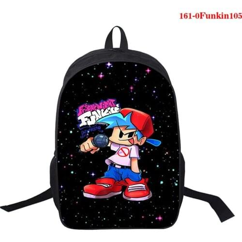 Waterproof Children School Bags for Kids Teenager Boys Girl Schoolbag Kids Bag Pack Friday Night Funkin Laptop Backpack Mochila