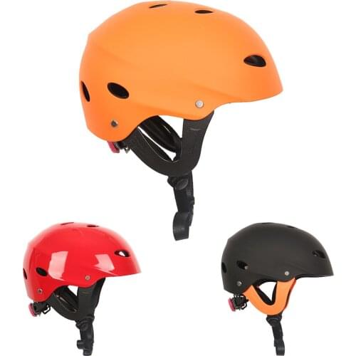 Unisex Waterproof Kayaking Bike Bicycle Skate Lightweight Helmet for Canoe Boat Rafting Adjustable Sports Helmet Cap