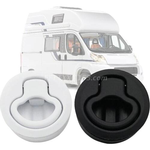 2" Round Locking Flush Pull Latch Replacement Plastic For RV Marine Boat Southco