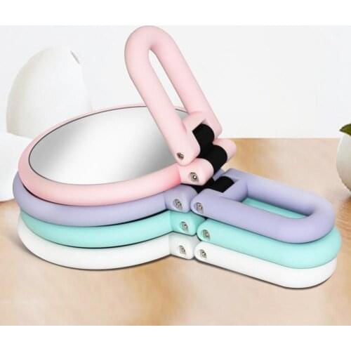 Makeup Mirror Magnifying Makeup Mirror Hand Mirror Portable Folding Makeup Vanity Mirror Double Sided Hand Mirrors Makeup Tools