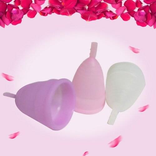 Feminine hygiene products menstrual BOTTLE medical grade silicone copa menstrual lady menstrual copa mestrual menstruation cup