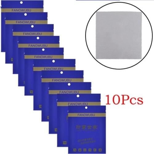 10Pcs Reuseable Anti-Fog Glasses Wipe Cloth Eyeglasses Cleaner 140*145mm Glasses Cleaning Cloth For Lens Screens Cleaner Clothes
