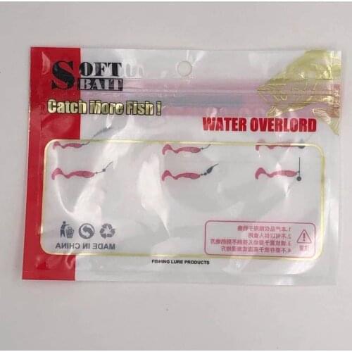 100pc Fishing Lures Bag Ziplock 16*12cm 13x10cm Self Seal Zipper Plastic Packing Poly Bag, Ziplock Zip Lock Bag Fishing Package