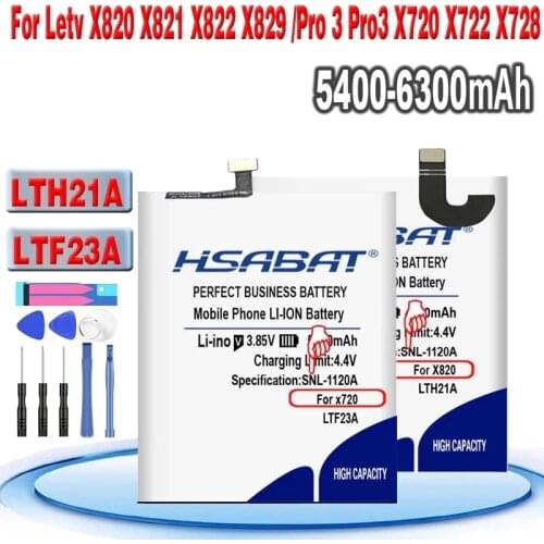 HSABAT LTH21A Battery for Letv Le Max 2 Max2 5.7inch X820 X821 X822 X829 LeMax2 LTF23A for Letv Pro 3 Pro3 X720 X722 X728