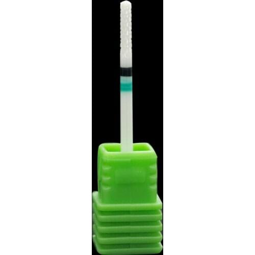 Easy Nail Pro Cuticle Clean Ceramic Nozzle Nail Drill Bit Tools For Electric Drill Manicure Pedicure Machine Nail File