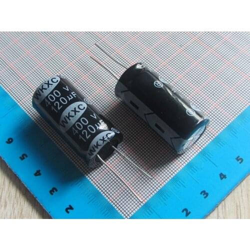 Free Shipping 50pcs/lot high Quality DIP Aluminum Electrolytic Capacitor 400V 120UF 18*30MM electrolytic capacitor 120uf