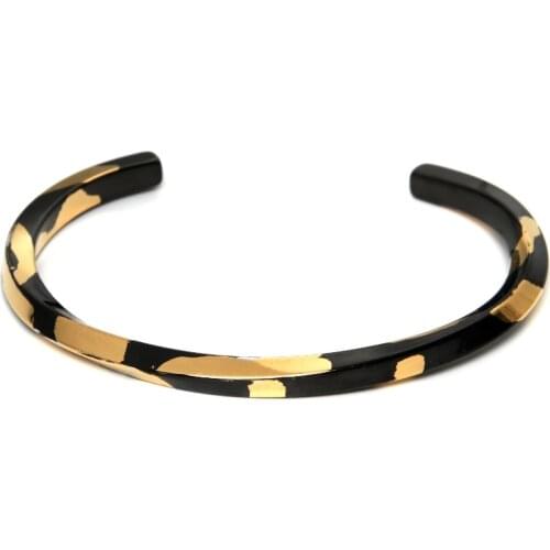 Stainless Steel C Shaped Bangle Bracelets Fashion Titanium Steel Cuff Bangle for Women Type C Twisted Bangle Bracelets 2019 mens