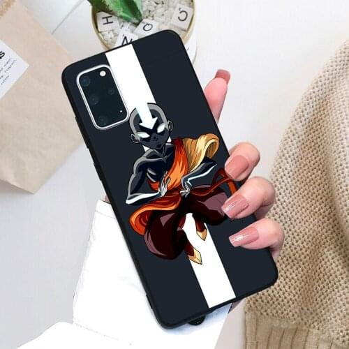 For Samsung Galaxy Master of the 4 elements Soft TPU Black Border Samsung Galaxy Case