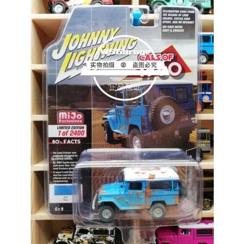 Johnny Lightning 1:64 Toyota LandCruiser Diecast Collection of Die-casting Simulation Alloy Model Children Toys