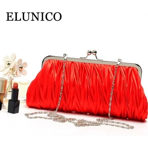 Elunico Women's Clutches With Zippers
