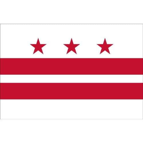 90x150cm district of columbia flag