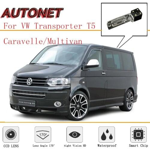 AUTONET Rear View camera For Volkswagen Transporter T5/Caravelle/Multivan/CCD/Reverse Camera/Backup Camera/license plate camera