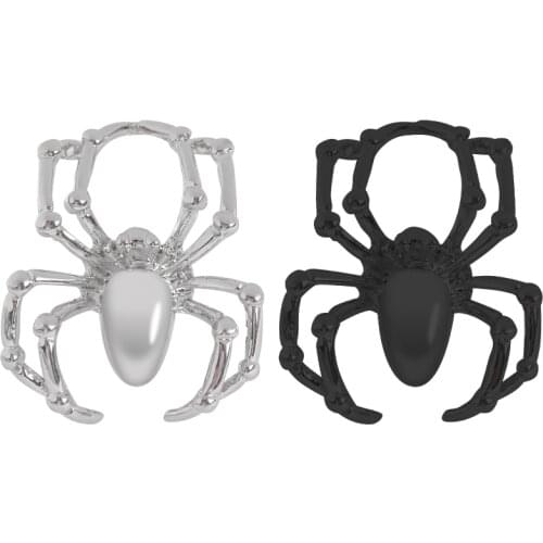 2020 New Retro Punk Style Spider Rings Halloween Props Anillos Ghost Festival Spoof Fashion Wild Female Ring Tide Jewelry Gift