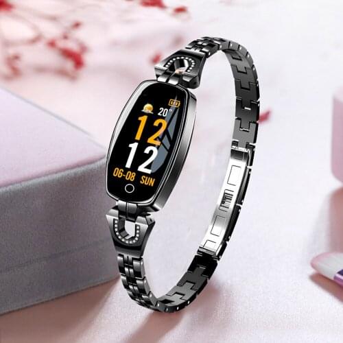 New H8 Smart Watch Women Fashion Lovely Womens Watches Heart Rate Monitoring Call reminder Bluetooth H8 Pro For Android IOS