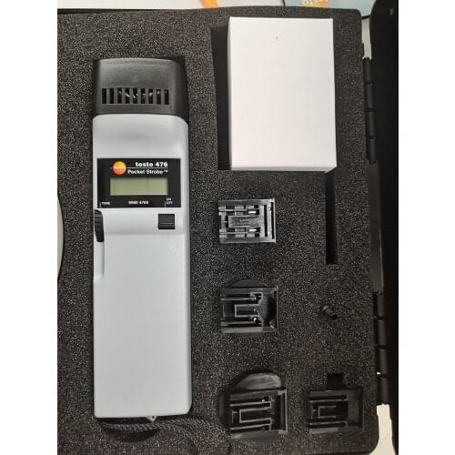 Testo 476 Hand Held High Performance Xenon Stroboscope 0563 4760 With High Intensity Light