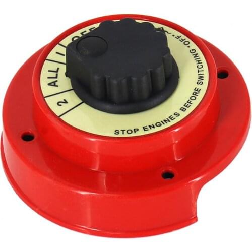 Battery Selector Switches for Boats Yacht RV (1-2-All-Off Switch)