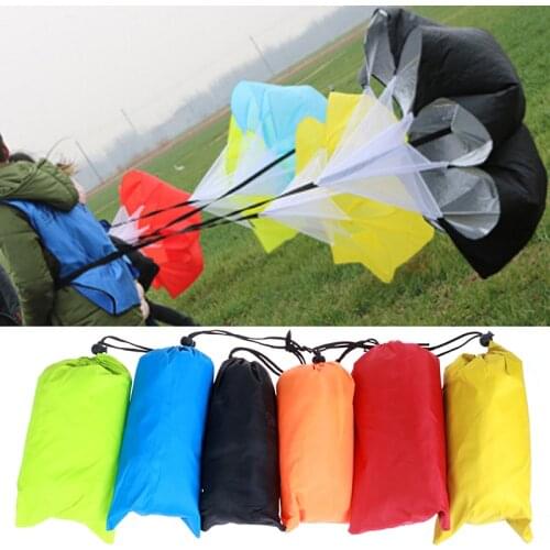 Speed Training Drills Resistance Parachute Running Drag Sprint Chute Soccer Football Sport Speed Training Gym Equipment