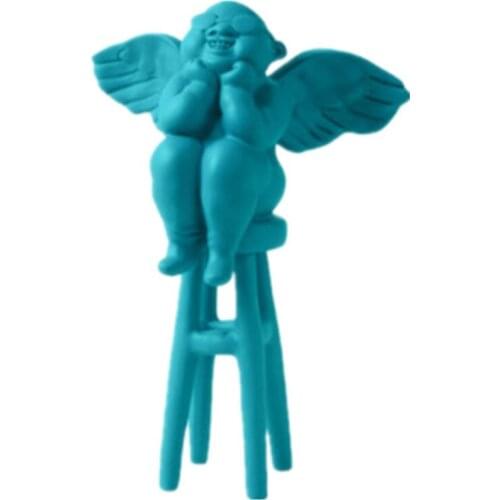 Nordic modern creative home decoration accessories living room bedroom cute little angel sitting posture ornaments