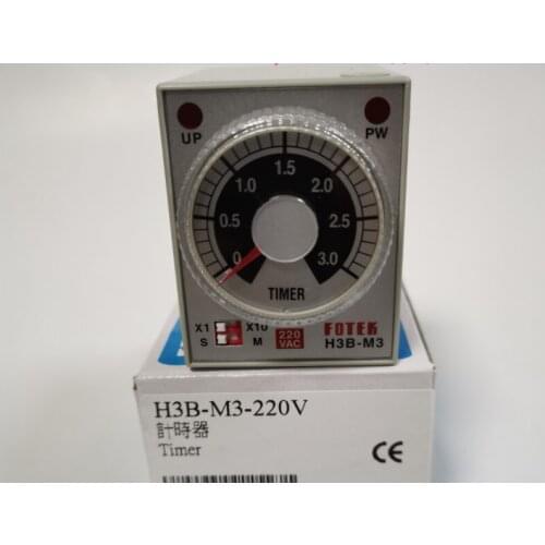 Taiwan new original FOTEK time relay H3B-M3-220V