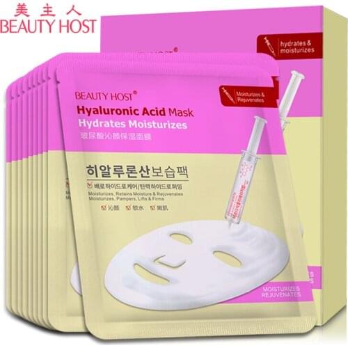 Anti-aging repair lifting/Horse oil /Hyaluronic Acid hydrates moisturizes/Snail radiance brightening whitening Facial Mask