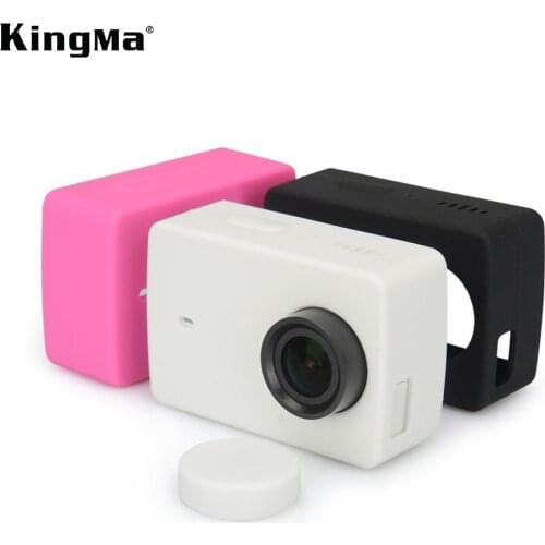 Original KingMa Silicone Case Protective Case For Xiaomi Yi 2 II 4K Action Camera Silicone Case For Xiaomi YI 4K Accessories