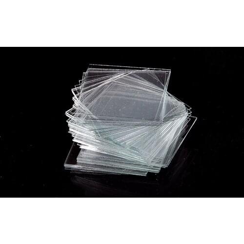 100pcs/box 18x18mm Microscope Slide Covers Professional Glass Cover Glass Micro Cover Slips