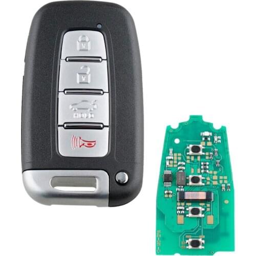 20Pcs 4Buttons Remote Smart key 315/433Mhz For Elantra Genesis Veloster Equus Tucson Sonata Azera 2009-2015 SY5HMFNA04 @40