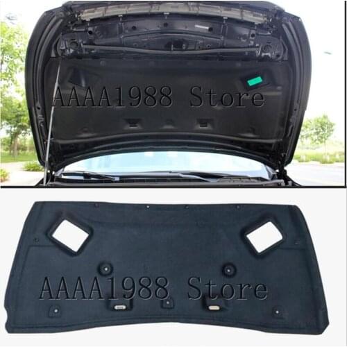 2008-2012 For Nissan Teana Altima J32 Car Heat Sound Insulation Cotton Front Hood Engine Firewall Mat Pad Cover Noise Deadener
