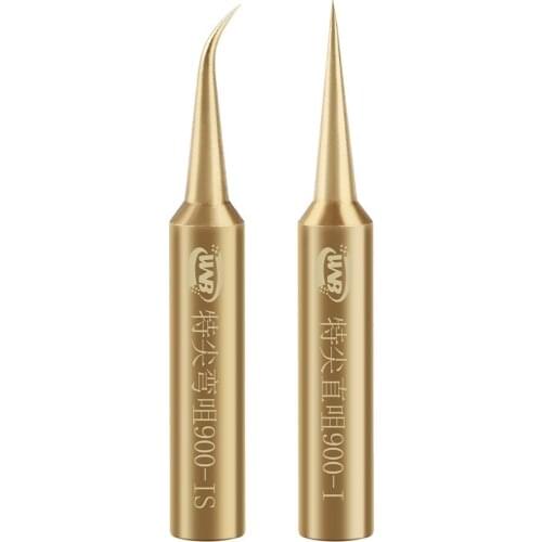Oxygen-free Copper Soldering Iron Tip Constant-temperature 900M-T Solder Tips Welding Tip 936/937 Soldering Station Tool Kit