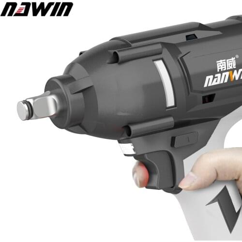 NANWEI 600N Easy Removal Of Car Tires Industrial Brushless Lithium Wrench Super Torque Cordless Electric Wrench