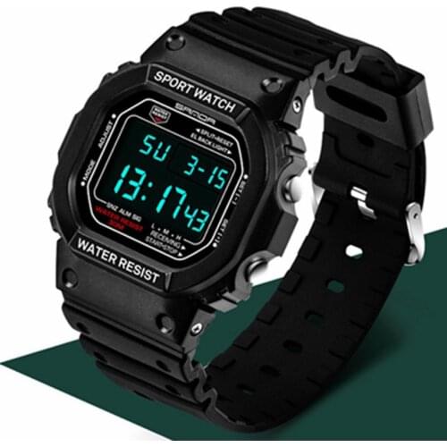SANDA Watches Men Sports Watches Men Led Digital Watches Fashion Military Watches horloge heren reloj hombre relogio masculino