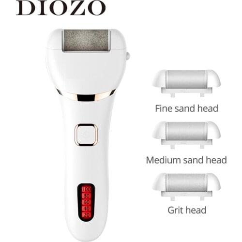 DIOZO Electric Pedicure Foot Care Tool Files Pedicure Callus Remover Rechargeable Sawing File For Feet Dead Skin Peel Remover