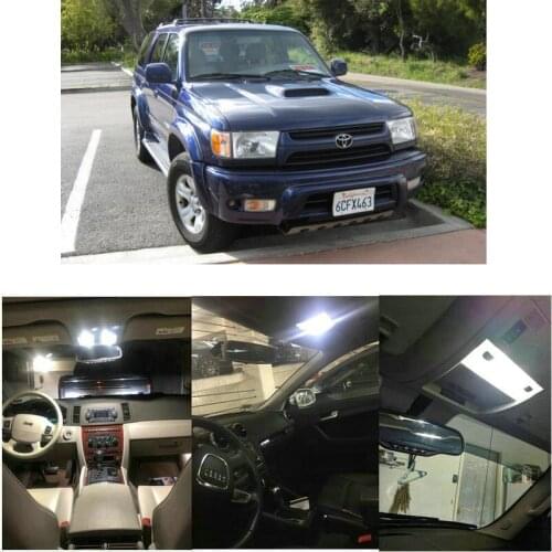 Interior Led lights For 2002 Toyota 4Runner Avalon Camry Land Cruiser Sienna Solara Sequoia Tundra License plate light
