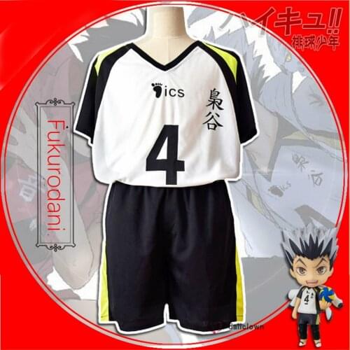 Hot Anime Haikyuu Fukurodani Academy Uniform Bokuto Koutarou Akaashi Keiji Haikyu Jersey Cosplay Costume