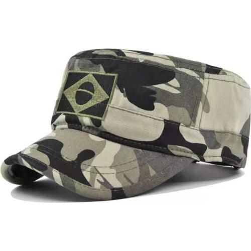 New Fashion Brazil Flag Baseball Cap Male Snapback Men Women Bones Trucker Cap Camo Dad Hat Brasil Camouflage Cap Bone Masculino