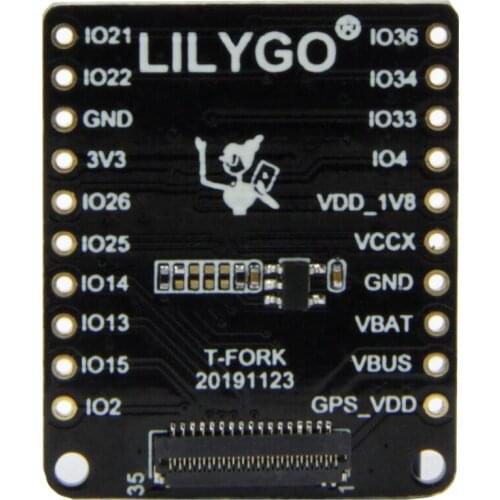LILYGO® High Quality TTGO T-FORK Function Extension Adapter Board For T-Watch Bottom Board