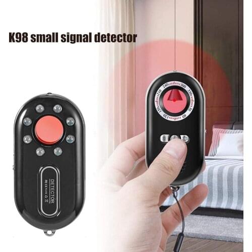 Multifunctional 3-in-1 Anti-Spy Anti Candid Hidden Camera Detector Infrared Alarm Scanner Defense Emergency Alert with Mini LED