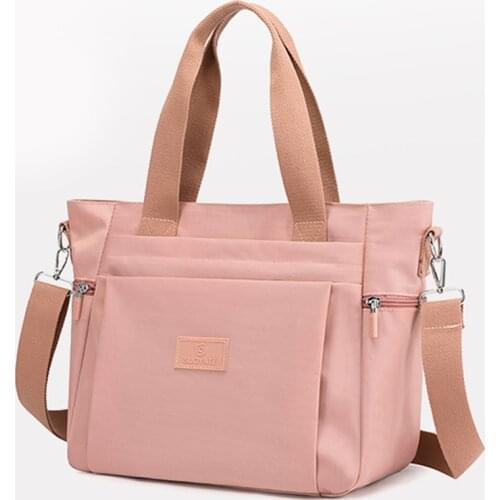 Fashionable Dwaterproof waterproof one-shoulder portable baby diaper bag storage bag suitable for newborn mothers, baby maternit