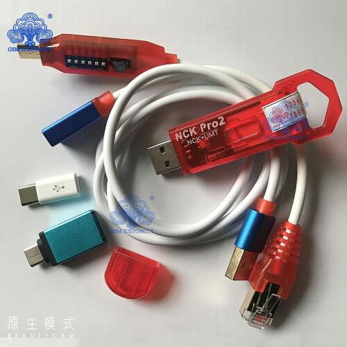 100% Original GPG NCK Pro box NCK Pro 2 box (support NCK BOX + UMT BOX 2 in 1)For Huawei +16cables