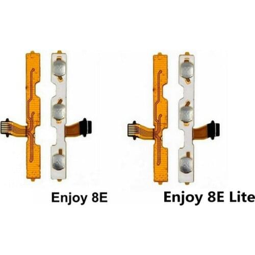 New Power On Off Volume Button Flex Cable For Huawei Enjoy 8E / 8E Lite Repair Parts