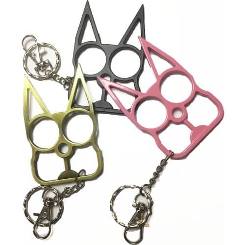 New fashion creative Cute Cartoon Cat image keychain Kitten Cat Shake Head Bell Car dome key ring pendant gift