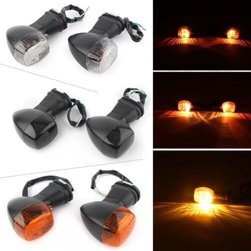 Front Turn Signals Indicator Light For Kawasaki ZX7R Ninja 1996-2002/ ZX-9R ZX9R 1994-2003/ ZX-12R ZX12R 2000-2005