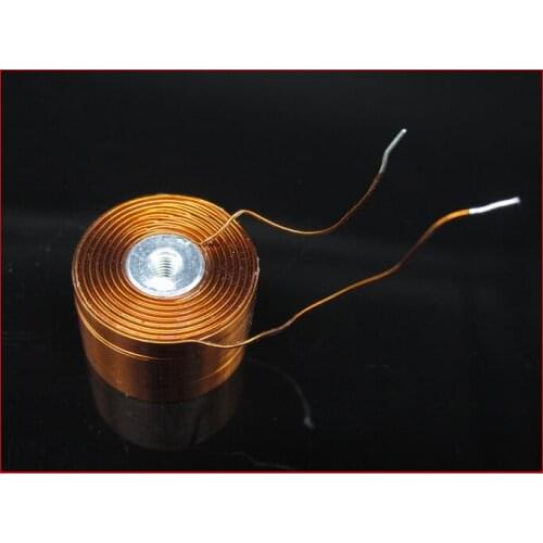 With iron core Magnetic suspension coil Diameter 18.5, height: 12 with 3mm screw hole and iron core electromagnet