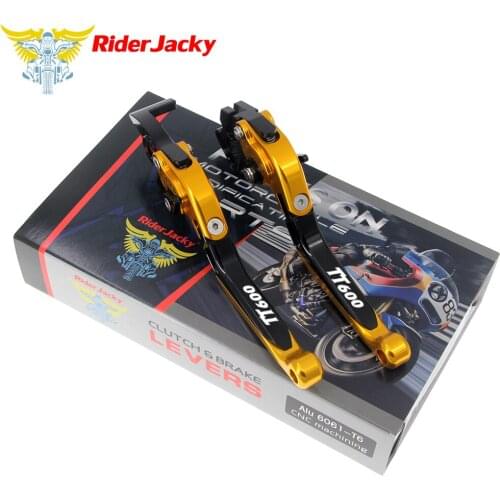 Riderjacky For Triumph TT600 TT 600 2000-2003 2001 2002 Motorcycle CNC Folding Extendable Brake Clutch Levers
