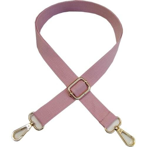 130cm DIY Replacement Belt Shoulder Bag Strap Cotton Fabric Shoulder Strap Adjustable Solid Color Bag Handle Bag Accessories New