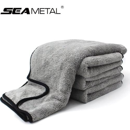 Car Wash Cloth Microfiber Towel Auto Deatiling Cleaning Door Window Care Thick Strong Water Absorption For Home Car Accessories