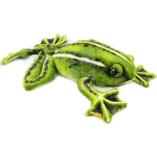 Large 50x40cm simulation frog plush toy, soft throw pillow toy birthday gift h2968