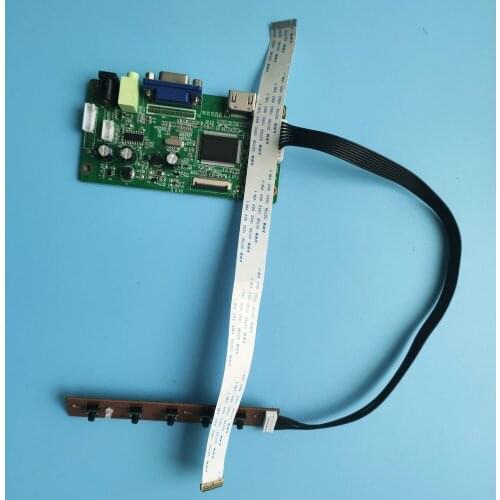 For HN116WX1-101 monitor 11.6" EDP LED SCREEN display Controller board 30Pin DIY LCD DRIVER KIT VGA 1366×768